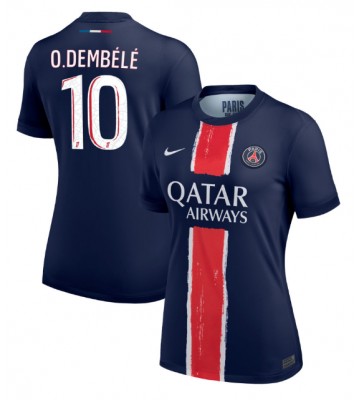 Paris Saint-Germain Ousmane Dembele #10 Hemmatröja Kvinnor 2024-25 Kortärmad